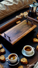 Italian black walnut, cutting board, charcuterie, board, bread board ￼
