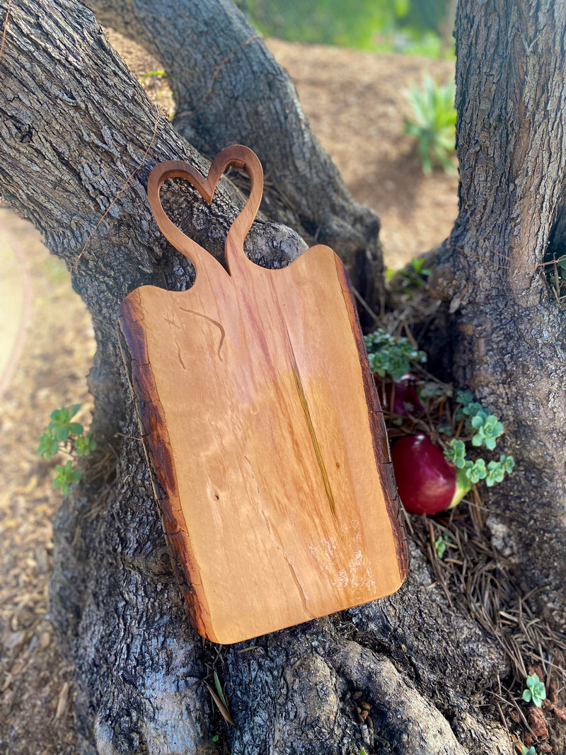 Heart shaped charcuterie, board/cutting board. Great gift for weddings, anniversary, Valentine’s Day, date night