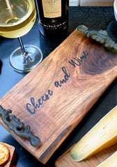 Step by step directions to build your own wooden charcuterie board