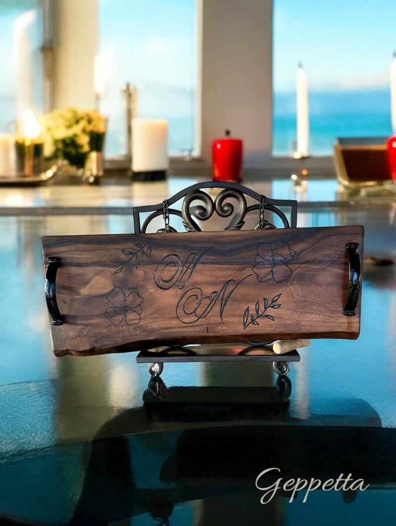 Best wedding gift. Personalization. Charcuterie Serving Board Platter