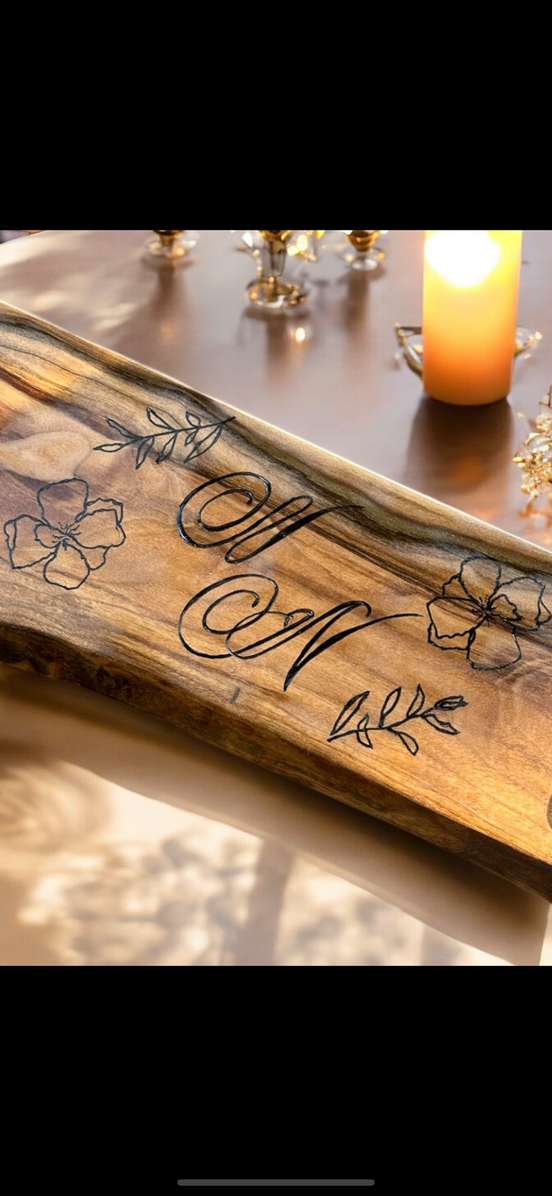 Best wedding gift. Personalization. Charcuterie Serving Board Platter