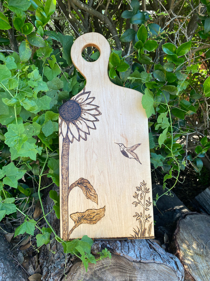 Sunflower best sale cutting board