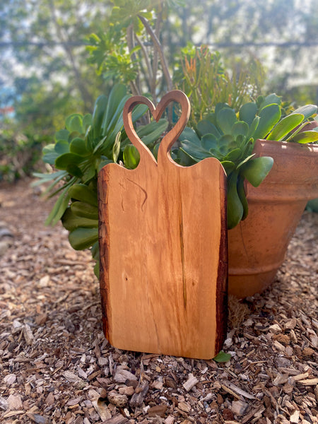 Charcuterie Board Live Edge Wood, Black Walnut Charcuterie Board  Personalized With Handles, Wedding, Anniversary, Housewarming Gift 