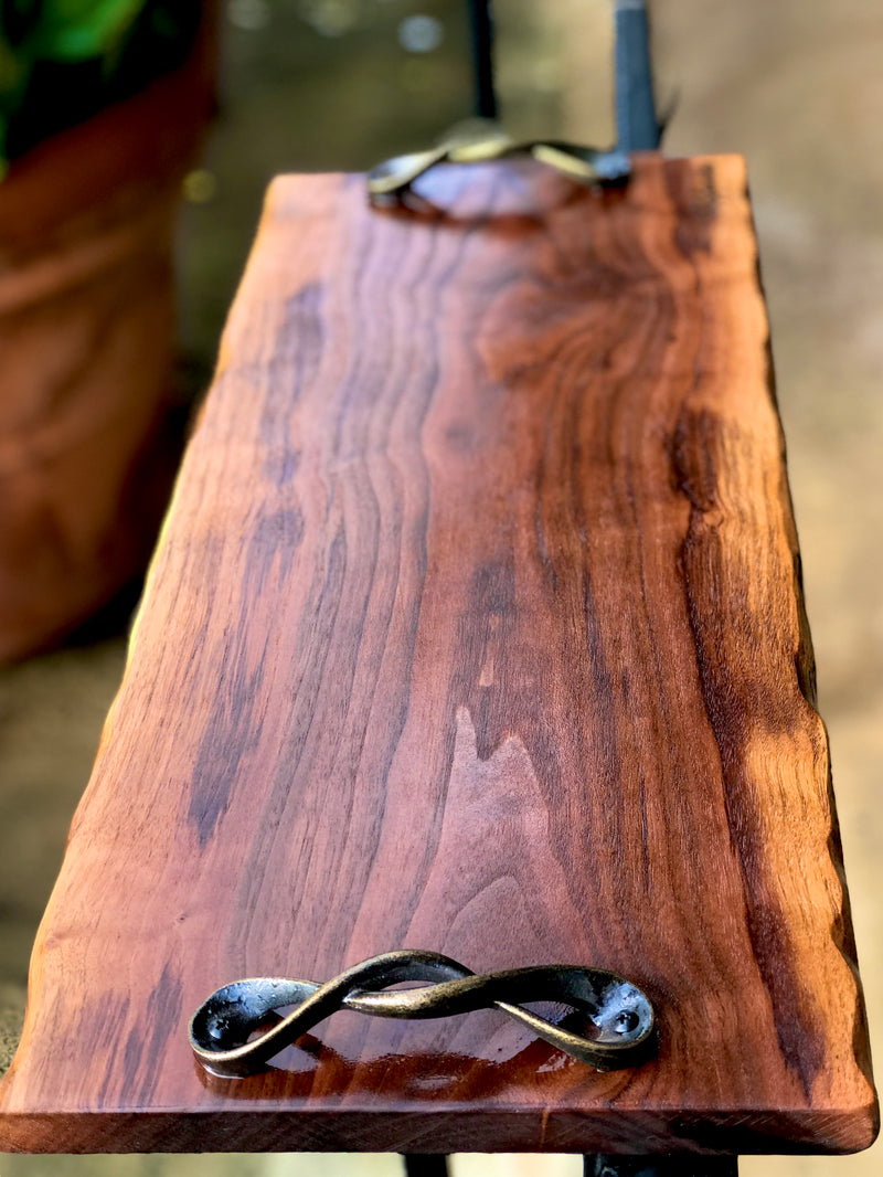 Charcuterie Board - Live Edge - With Handle